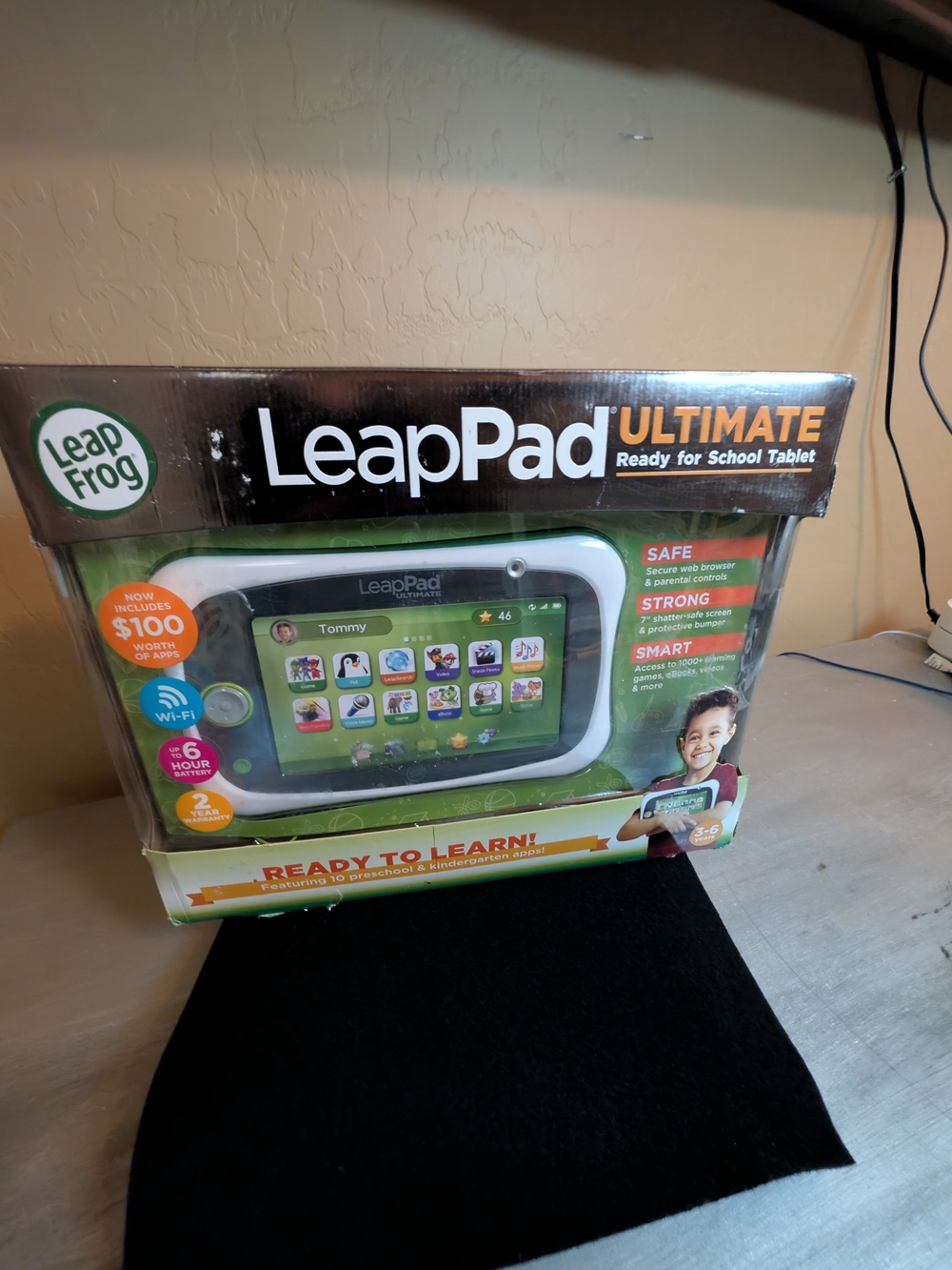 LeapPad Ultimate Kids Tablet by - White & Green NIB